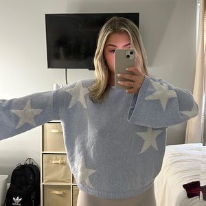 girls star sweater size small